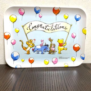 アフタヌーンティー(AfternoonTea)のAfternoon Tea×ディズニー　プーさん　トレイ(お盆)(テーブル用品)