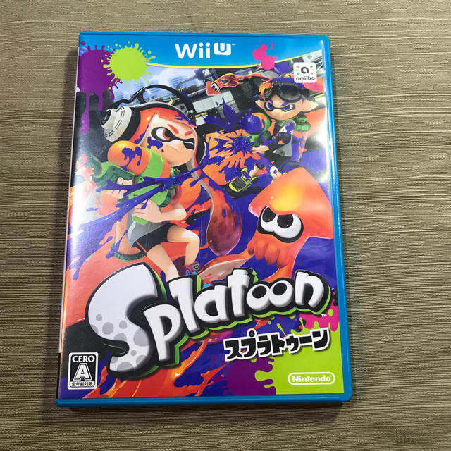 Wii U(ウィーユー)のSplatoon（スプラトゥーン） Wii U エンタメ/ホビーのゲームソフト/ゲーム機本体(家庭用ゲームソフト)の商品写真