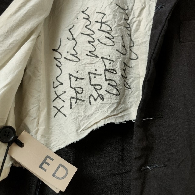 Paul Harnden(ポールハーデン)のELENA DAWSON M.Blazer リネンロングジャケット  メンズのジャケット/アウター(テーラードジャケット)の商品写真