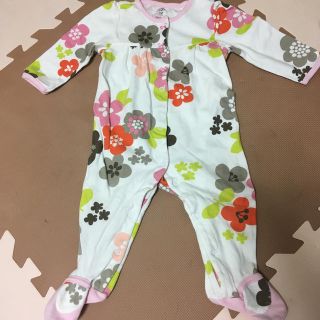 カーターズ(carter's)のcarter's 12monthsロンパース　カバーオール　花　1歳カーターズ(ロンパース)