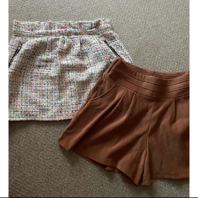 one*way(ワンウェイ)のスカート4点+短パン2点セット レディースのスカート(ミニスカート)の商品写真