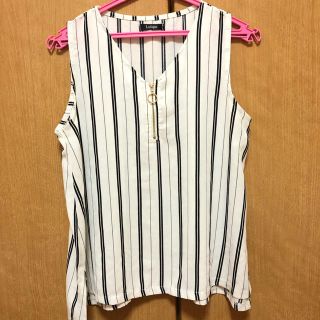 シマムラ(しまむら)のLutique 袖なしブラウス(シャツ/ブラウス(半袖/袖なし))