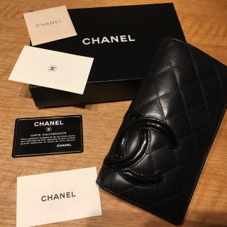 シャネル(CHANEL)のCHANEL  カンボンライン 長財布(財布)