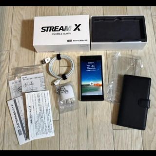 アンドロイド(ANDROID)のSIMフリー  EMOBILE GL07S STREAM X(スマートフォン本体)