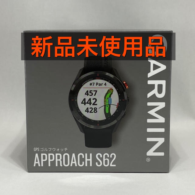 新品】GARMIN Approach ガーミン アプローチ S62 ブラック-www.ecosea.do