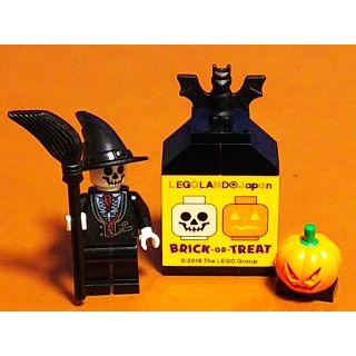 レゴ(Lego)のレゴ★ミニフィグ ハロウィン ガイコツ＆カボチャ オリジナルアレンジ 人気 残少(その他)