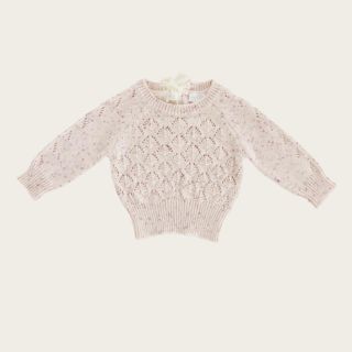 ザラキッズ(ZARA KIDS)のJamie Kay Sienna Knit Raspberry Fleck(ニット)