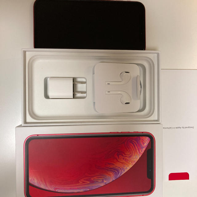 iPhone XR RED 128 GB SIMフリー