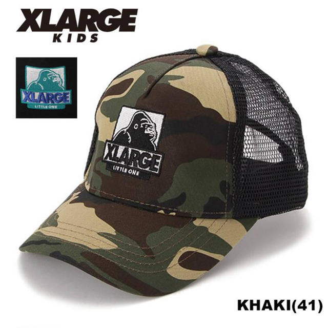 XLARGE(エクストララージ)のxlargekids☆メッシュキャップ キッズ/ベビー/マタニティのこども用ファッション小物(帽子)の商品写真