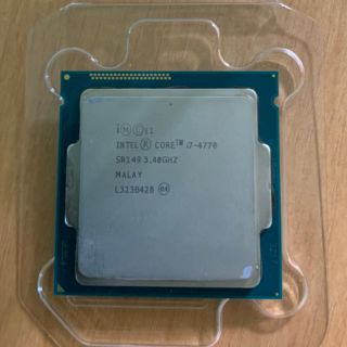 【値下げ】インテル Core i7 4770  おまけでメモリ付(PCパーツ)