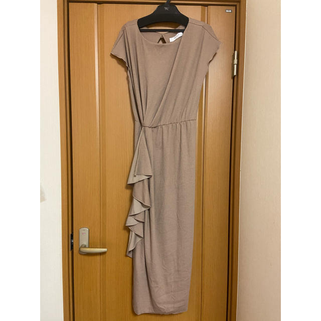 Herlipto♡Asymmetric Ruffled Jersey Dress