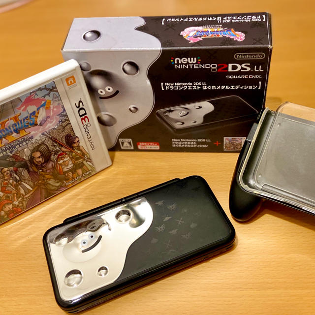 クリアセールNewニンテンドー2DS LL DQ はぐれメタルエディション/3D