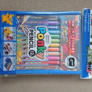 ミツビシエンピツ(三菱鉛筆)のPonkyPENCIL   12色   ポケットモンスター(その他)