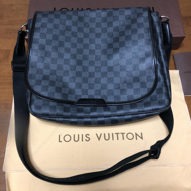 極美品 LOUIS VUITTON ヴィトン ダミエ ダニエルGM N58033