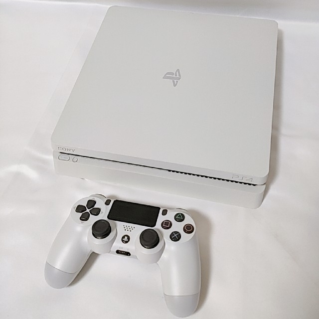 PlayStation4 - PS4 グレイシャーホワイト 最新薄型CUH-2200A 500GBの通販 by currycurry's