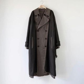 サンシー(SUNSEA)のYOKE REVERSIBLE TRANCH COAT (トレンチコート)