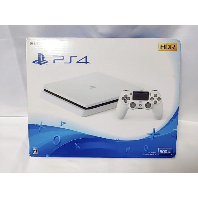 PlayStation4 - PS4 グレイシャーホワイト 薄型 CUH-2100A 500GB