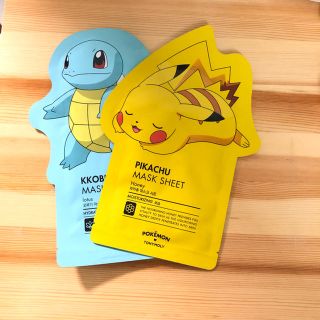 トニーモリー(TONY MOLY)のポケモン　フェイスマスク 2枚セット(パック/フェイスマスク)