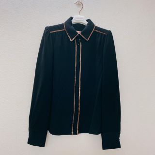 シーバイクロエ(SEE BY CHLOE)の★SEE BY CHLOE可愛いスパンコールシャツ★新品未使用(シャツ/ブラウス(長袖/七分))