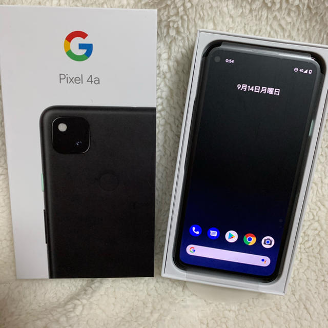 Google pixel4a ブラック☆128GB☆SIMフリー☆新品未使用SoftBank