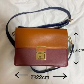 アズールバイマウジー(AZUL by moussy)のショルダーバッグ　バイカラー(ショルダーバッグ)