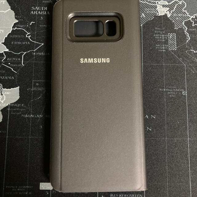 Galaxy(ギャラクシー)のGalaxy S8 CLEAR VIEW STANDING COVER ケース スマホ/家電/カメラのスマホアクセサリー(Androidケース)の商品写真