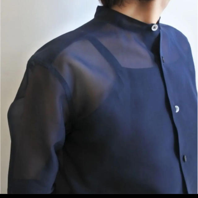1LDK SELECT(ワンエルディーケーセレクト)のAURALEE オーラリー　シアーシャツ レディースのトップス(シャツ/ブラウス(長袖/七分))の商品写真