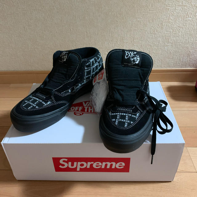 靴/シューズSupreme Vans Half Cab Pro