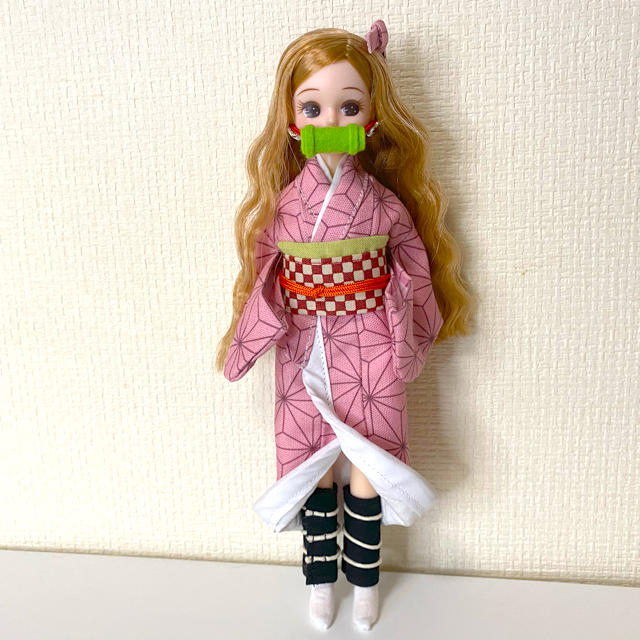 リカちゃん ブライス 服 ハンドメイド 鬼滅の刃 ねずこ