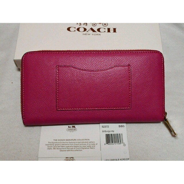 COACH(コーチ)のCOACH 長財布52372レディース レディースのファッション小物(財布)の商品写真