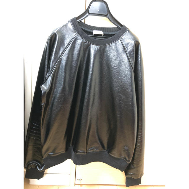 Saint Laurent フェイクレザー タイトスウェットBALENCIAGA