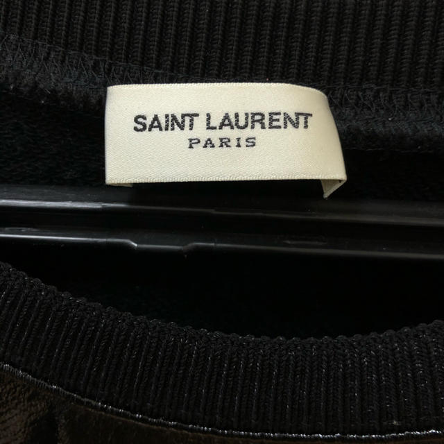 Saint Laurent フェイクレザー タイトスウェットBALENCIAGA