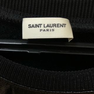 Saint Laurent フェイクレザー タイトスウェット-