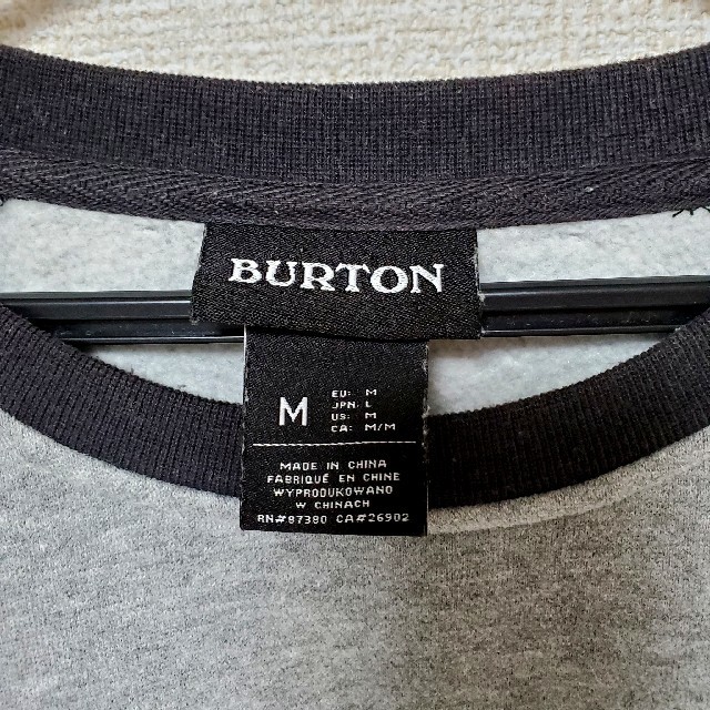 BURTON(バートン)のBURTON　バートン  スウェット トレーナー メンズのトップス(スウェット)の商品写真