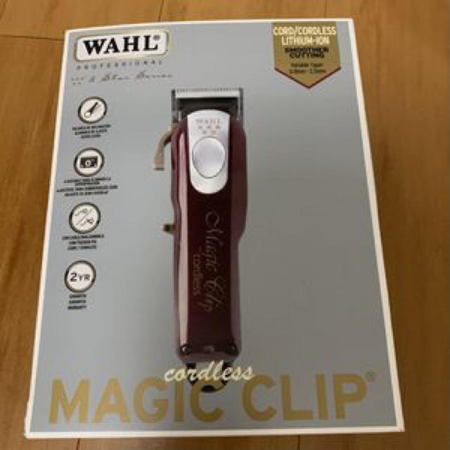 wahl保証付き　美中古　マジッククリップ2nd  バリカン スマホ/家電/カメラの美容/健康(メンズシェーバー)の商品写真