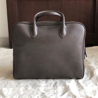 ヤエカ(YAECA)の美品 ARTS&SCIENCE brief case dark gray(トートバッグ)