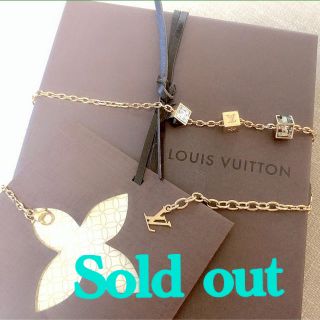 ルイヴィトン(LOUIS VUITTON)の売れました‼︎ LOUIS VUITTON コリエ•ギャンブル ネックレス(ネックレス)