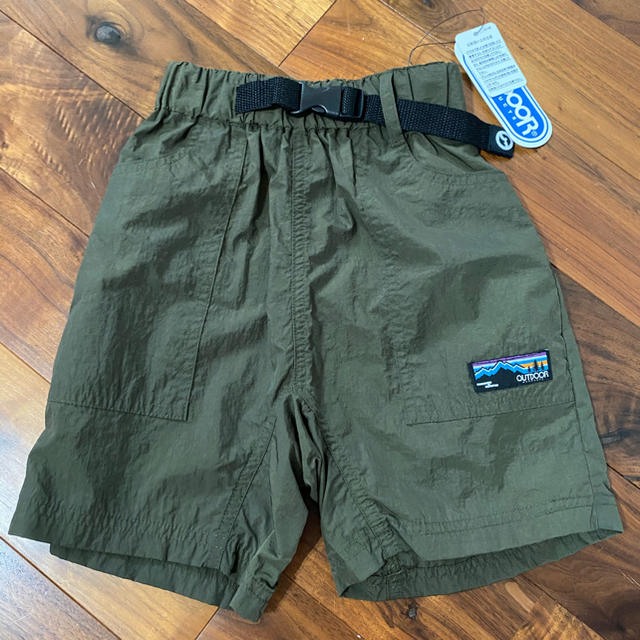 OUTDOOR(アウトドア)の水陸両用　カーキ　OUTDOOR ハーフパンツ キッズ/ベビー/マタニティのキッズ服男の子用(90cm~)(パンツ/スパッツ)の商品写真