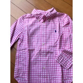 ラルフローレン(Ralph Lauren)のラルフローレン キッズ　チェックシャツ(110cm)(ブラウス)