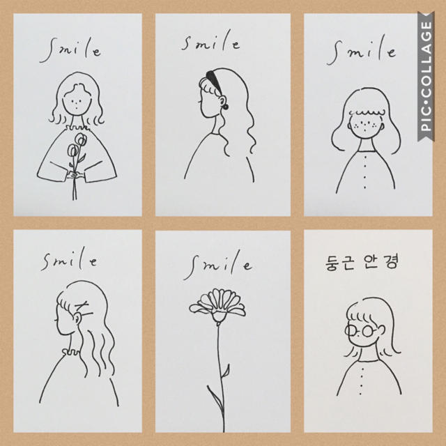 画像をダウンロード シンプル 可愛い イラスト 簡単 韓国 Josspicture4boue