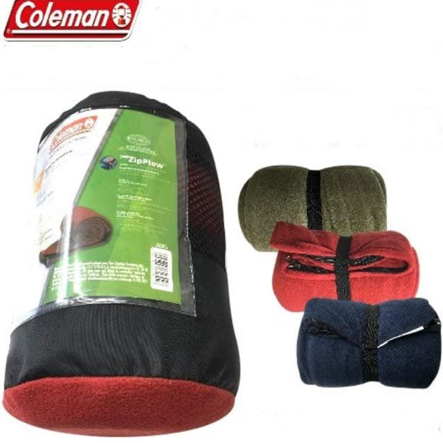 Coleman(コールマン)のコールマン　Coleman フリース　寝袋　シュラフ 2個セット スポーツ/アウトドアのアウトドア(寝袋/寝具)の商品写真
