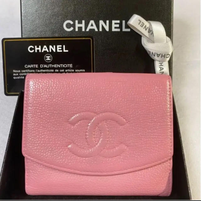 CHANEL(シャネル)のシャネル CHANEL 二つ折り財布 レディースのファッション小物(財布)の商品写真