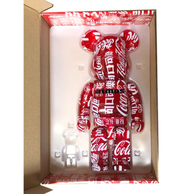 atmos × Coca-Cola Clear Red 400% ベア/未使用