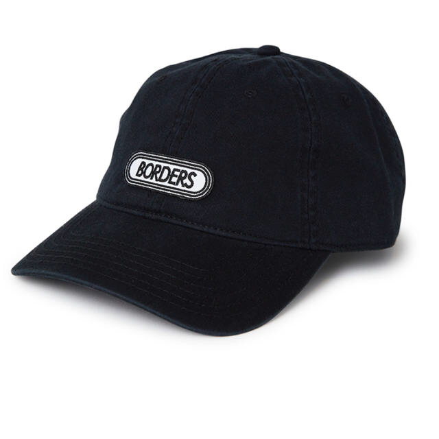 Drawer(ドゥロワー)の専用　BORDERS CAP 黒　新品 レディースの帽子(キャップ)の商品写真