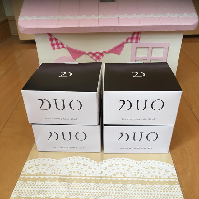 DUO クレンジングバーム　ブラック　90g×4個スキンケア/基礎化粧品