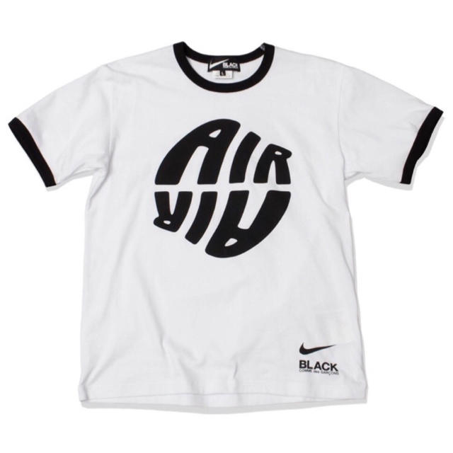 BLACK COMME des GARCONS(ブラックコムデギャルソン)のNIKE × COMME des GARÇONS リンガーTシャツ メンズのトップス(Tシャツ/カットソー(半袖/袖なし))の商品写真