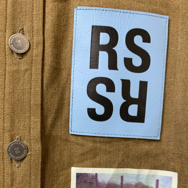 最終値下げ！RAFSIMONSレザーパッチデニムシャツ-www.rvsa.fr