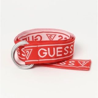 ゲス(GUESS)のguess ベルト　赤(ベルト)