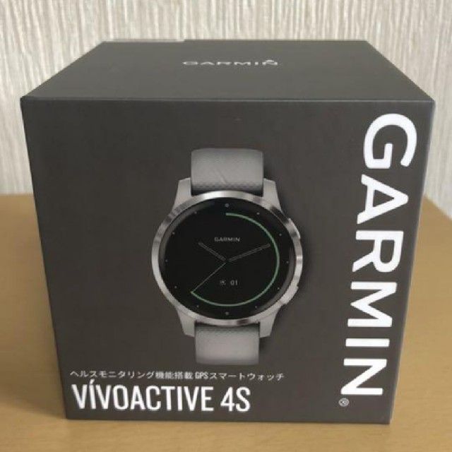 【最終値下げ！】GARMIN VIVOACTIVE 4S GRAY/SILVER メンズの時計(腕時計(デジタル))の商品写真