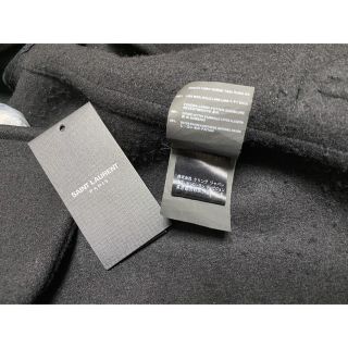 サンローラン ダッフルコート 46 ブラック エディ期 国内正規品